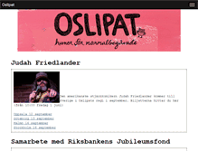 Tablet Screenshot of oslipat.com